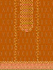 front shirt design with neck and border