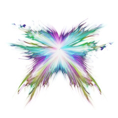 Fototapeta na wymiar Ethereal purple fairy wings, enchanting atmosphere, winx fate saga style