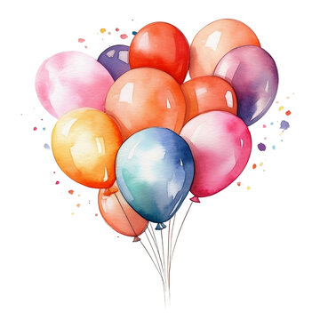 Balloon Watercolor