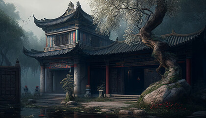Fantasy sequences in Chinese style