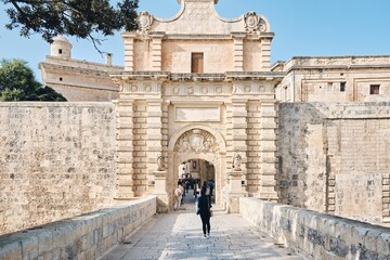 Daily Life In Mdina - Malta - 23 may 2023