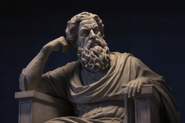 Zeno of Citium (c. 334 – c. 262 BC): The founder of the Stoic school of philosophy. Generative AI