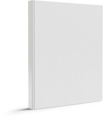 Square Hard Cover Closed Books 3D Rendering