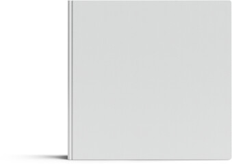 Square Hard Cover Closed Books 3D Rendering