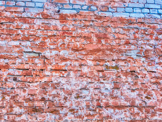Naklejka premium Brick wall vintage