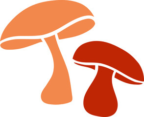 Mushrooms Illustration