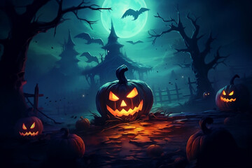 haloween pumpkin background collection