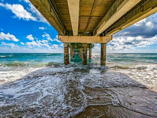 The Lake Worth Florida Pier / Waves