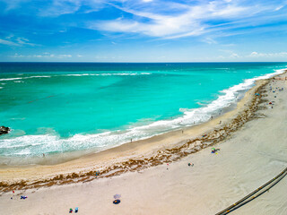 DuBois Park, Jupiter Beach and inlet, areal views, Florida