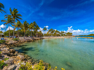 DuBois Park, Jupiter Beach and inlet, areal views, Florida © Martin Valigursky