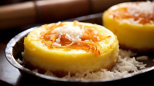 Bibingka: Traditional Filipino Rice Cake