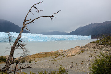 The Perito Moreno Glacier is a glacier located in a National Park in Argentina declared a World...