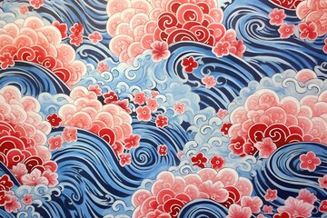 art japan design illustration pattern wallpaper