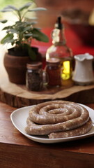 handmade charcuterie, sausage