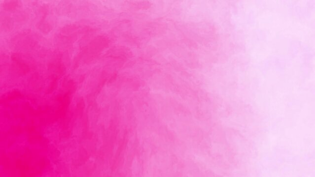 pink smoke clouds moving slowly on a blue background.
