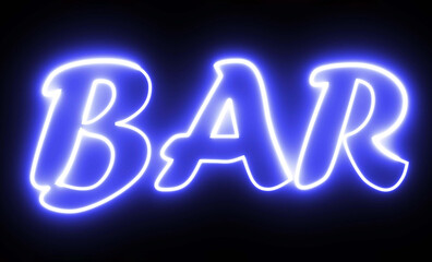 bar neon sign, 3d rendering, advertising, alphabet, banner, bar neon, bar text, billboard, black, brick, concept, decoration, design, drawn, electric, electric text, electricity, element, emblem, even