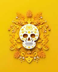 day of the dead sugar skull 