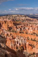 Hoodoo cliff face  of Bryce Canyon
