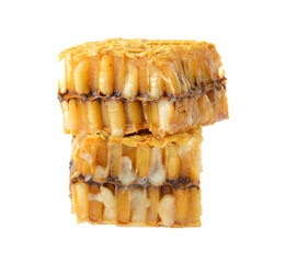 Honeycomb on transparent png