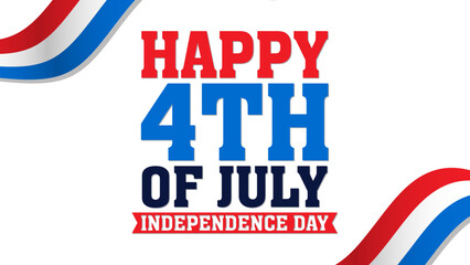 4th july independence day July 4th Happy Independence Day  4th of July Web Banner Design