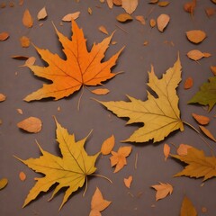 Fototapeta na wymiar autumn leaves background