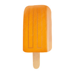 Ice-cream , ice cream stick illustration with transparent background