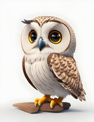 Fototapeta premium Animal farm cute model 3d Illustration,High quality,