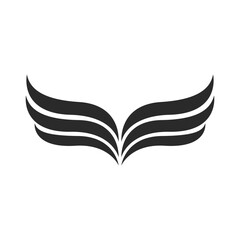Wing illustration logo icon