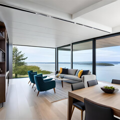 Fototapeta premium modern living room