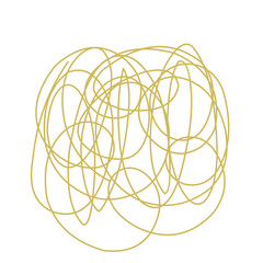 Tangled Abstract Line