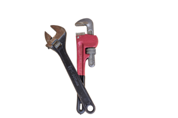 Adjustment wrenches top view