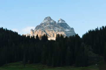 Obraz premium tre cime Italy.