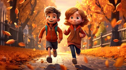 Autumn season September 22 to December 21 Generative AI