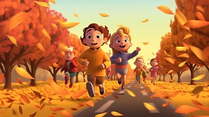 Autumn season September 22 to December 21 Generative AI