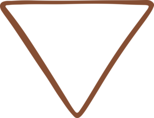 aesthetic abstract triangle