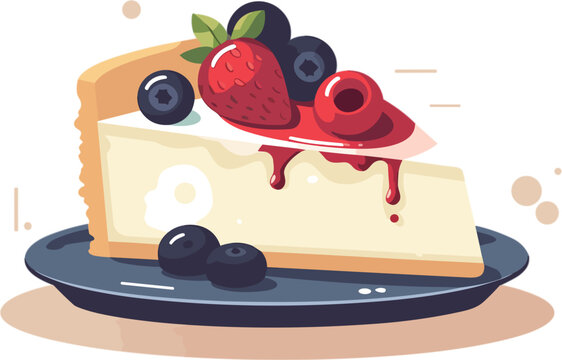 Gelatin cheesecake