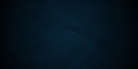 Modern Scary black and blue wall for backdrop texture, Dark grunge textured black concrete wall background. Black background with texture grunge, old vintage marbled stone wall concrete grunge.