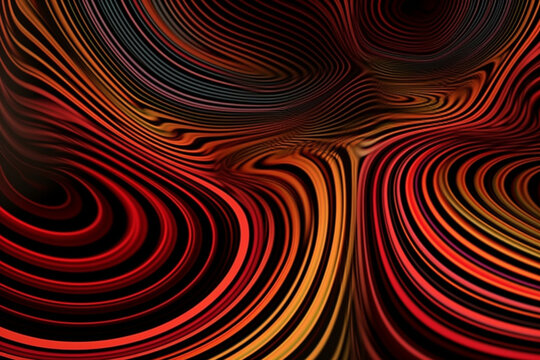 Dynamic Shifts: Exploring the Doppler Effect with Mesmerizing 3D Abstract Backgrounds