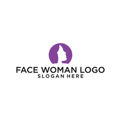 face woman logo