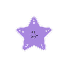 starfish character illustration