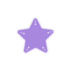 starfish character illustration