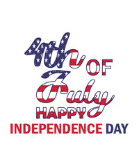 Usa 4th july independence day design