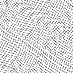 seamless pattern of web or fishnet