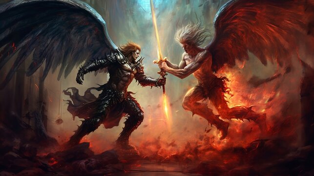 Eternal battle good vs evil