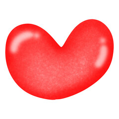 red heart - 614359821