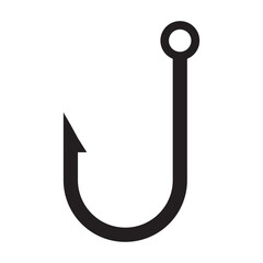 hook icon vector