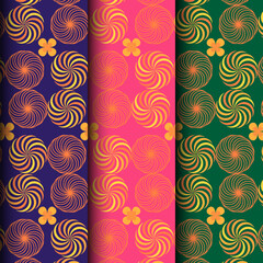 Seamless colorful pattern Design with abstract pattern background design template