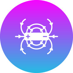 Magnetic field Icon