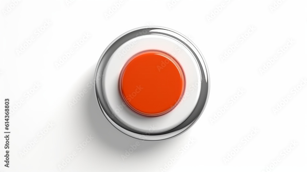 Aufkleber button empty button for banner design. circle abstract background. generative ai