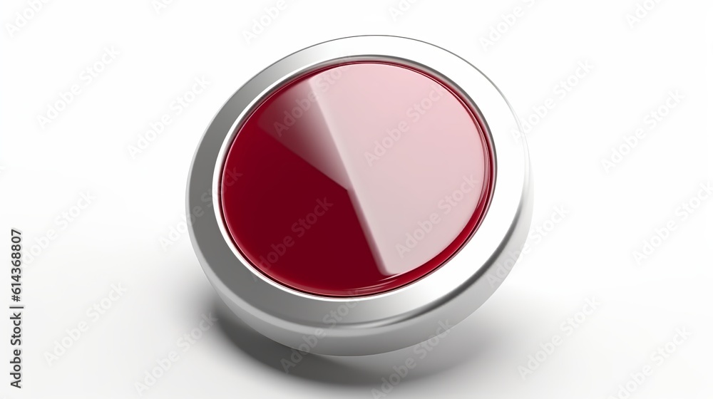 Aufkleber button empty button for banner design. circle abstract background. generative ai